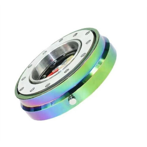 Thin Version 6 Hole Steering Wheel Quick Release Hub Adapter Snap Off Boss Kit for Racing Car Steering Wheel 2