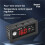 PWM Fan Temperature Controller Speed Controller LED Digital Display Temperature Speed Meter with Temperature Sensor 3