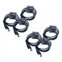 6Pcs 1MP OV9732 720P No Distortion 100 USB Camera Module for Product Photography MJPEG 30fps for Autodarts Scoring