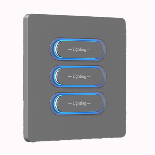 Tuya Zigbee Intelligent Button  Dual Control Multi-Control  Home  Voice Control Remote  3 Gang