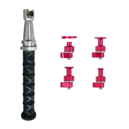 Car Dent Repair Sliding Hammer Tool Spring Telescopic Small Pull Hammer  Anti-Skating Hail Pull Hammer Tool