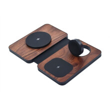 3-in-1 Charging Station, for Wireless Charger, Foldable Charger for Devices That Support Wireless Charging.