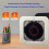 Portable CD Player  HiFi Speaker Players LED Screen CD Music Player with IR Remote Control 4