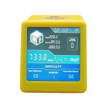 Nerdminer+ NM  TV 730 KH/S Hashrate ESP32 BTC SOLO Lotterys Miner Desktop Clock Low Power Silent, B
