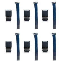 Smol Slimes Tracker Compatible SlimeVR Integration LSM6DSV IMU and QMC6309 for Virtual Reality with 560mm Strap 6PCS