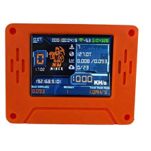 Verbesserter 1000-KHz/S-NMMiner NerdMinerV2 BTC Solo Miner Bitcoin Krypto-Miner 2,8-Zoll--Touchscreen Krypto-Solo-Lotterie