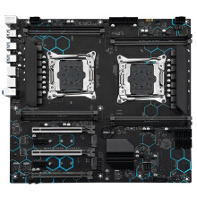 MACHINIST X99 MD8 Motherboard Dual CPU E-ATX Support Xeon LGA 2011-3 Processor 8 DDR4 Slot USB3.0 SATA3 NVME M.2