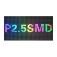 P2.5 Indoor High Resolution Full Color 320x160mm LED Matrix Display Module 128x64 Pixel RGB Screen Display Panel