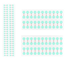 1000PCS/Pack Phone Camera Protective Sticker High Quality Dust Proof Anti Scratch Film, Dustproof Lens Protective Film