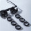 24X -Mounted Magnifying Glasses Portable LED Lights Magnifier Electronic Components Welding Tool Repair Tool 2