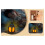 2Pcs Pixelated Lantern LED Night Light 16-Color Light-Changing with Remote Control, Rechargeable Table/Wall Night Lamp 6
