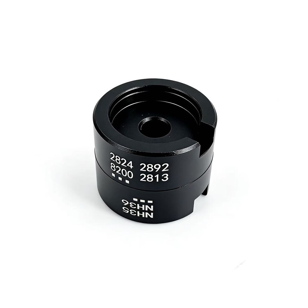 Nh34 Nh35 Watch Movement Holder For Skx007 7S26 4R35 4R36 2824 2836 8215 Base Repair Tools Black 4713134036338