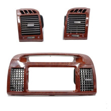 1Set Dash Air Conditioner Vent Grille & Middle AC Outlet Stereo Panel for Camry 2002-2006 55650-AA020 55405-AA030