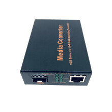 10G Media Converter  SFP+ to SFP+ 10Gbps Fiber Optic to RJ45 100M/1000M/10G Ethernet  Gigabit EU Plug
