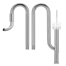 Fish Tank Filter Tube Filter Aquarium External 304 Stainless Steel Inlet and Outlet Oil Removal Film Filter Accessories
