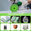 4-1/2" Tile Cutting Disc for Angle Grinder, Porcelain/Glass/Ceramic/Granite/Marble, 7/8" Arbor-6 Pack 4