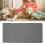 Couverture de lit pour chien imperméable 52  82 pouces gris trèfle 14