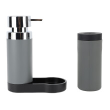 Distributeur de savon facile Ă presser, sans gouttes, rechargeable pour liquide vaisselle, en silicone souple et durable, avec flacon