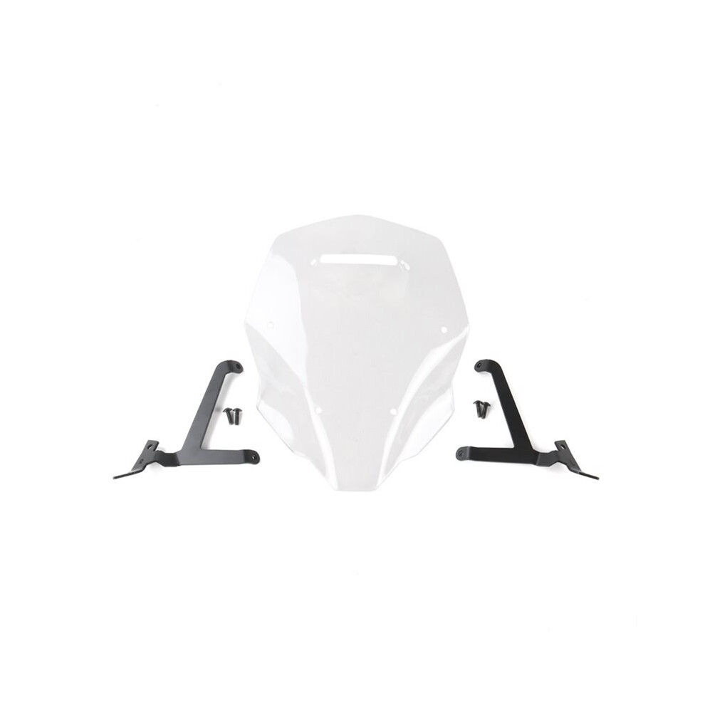 Motorcycle Windshield Windscreen Fairing Wind Deflector Visor For Mt-07 Gen4 2025-2026 Mt07 Transparent & Black 6031667104453