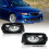 Front Fog Light Assembly,Halogen Daytime Running Lights,Front Bumper Lights for  TSX 2003-2005 6