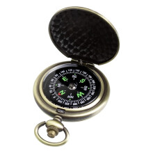 J35A Zinc Alloy Flip-Top Pocket Watch Compass North-Pointing Zinc Alloy Compass Outdoor Pocket Watch Vintage Gift