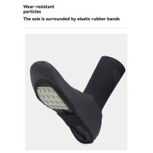 YKYWBIKE Cycling Shoes Cover with Socks Reflective New Aero Fabric Overshoes S(36-38)