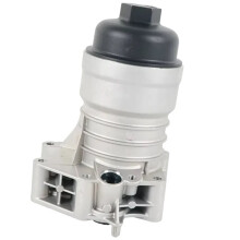 06M115401L 06M115401K Aluminium Motoroliefilterhuis voor EA837 voor   voor  A5 A8 Q7 Q8 Benzinevoertuigen