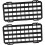2PC Motorcycle Sunscreen ABS Panel for Side Box Modular Storage Suspension System Free Installation Nails Molle Pouches 1