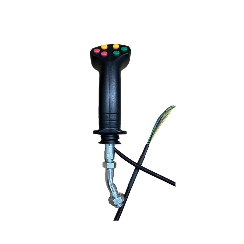 Electric Control 7 Button Joystick Handle Glue Gear For Excavator Parts Logging Iron Stone Tools Agricultural Harvester 4714220829131