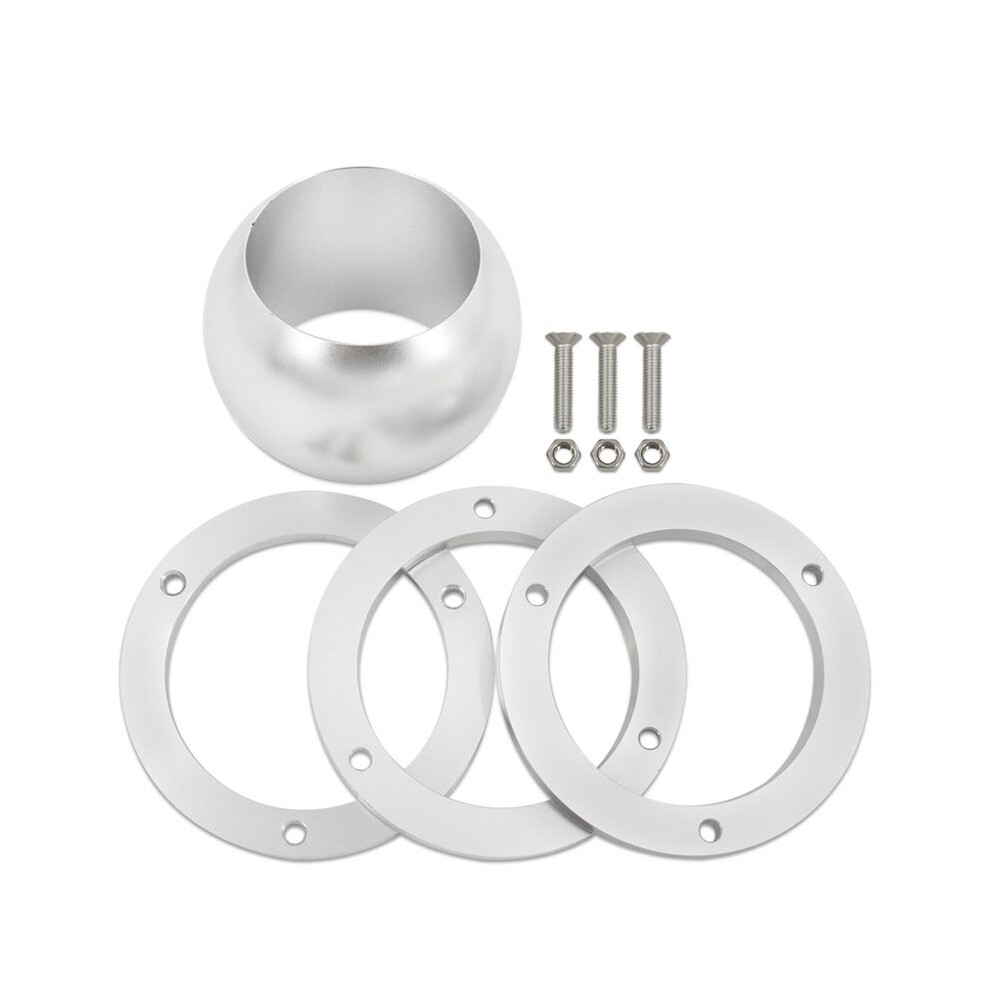 Billet Aluminum Steering Column Swivel Floor Mount For 2" Columns Sbc Bbc 350 6031416286621