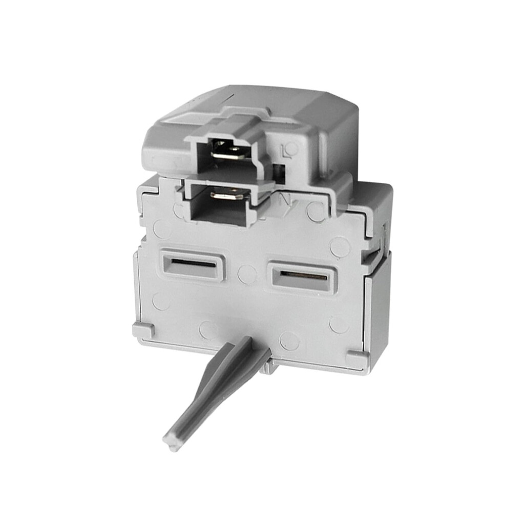 Wr08x21100 Refrigerator Overload &Start Relay Universal Fit For 1/4" Terminal Models, Compressor Protection Device 6034253149197