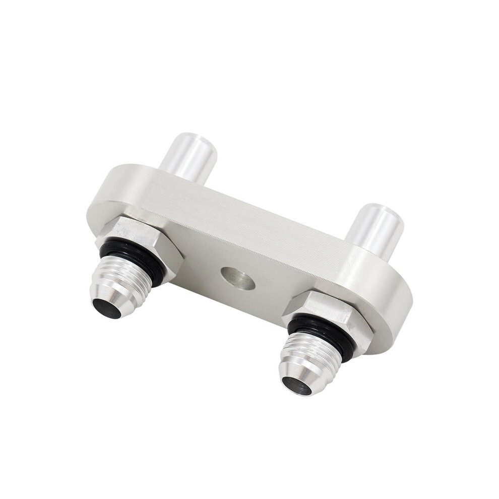 551121 6L80e 6L90e 8L90e Transmission Cooler Adapter Plate With 6An Fittings Seal 6031243010895