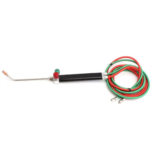 Oxygen Welding Torch Kit for Jewelry Making, Durable Metal Tool with Interchangeable Nozzles for Precise Soldering