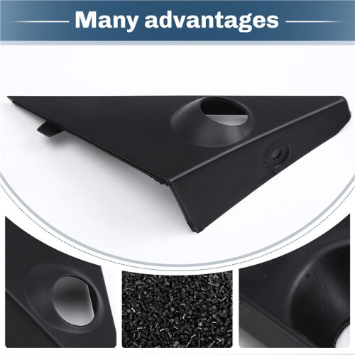 4518810123 Car Front Left A-Pillar Triangle Garnish Panel A-Pillar Triangle Trim for  Fortwo 451 2