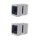 4Pièces Boîte De Répartition Étanche ABS Avec Fenêtre Pour Usage Multi 7