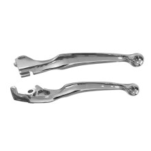1Pair Chrome Clutch Brake Hand Levers Controls for Shadow 600 1988-2007 Shadow 750 1998-2024 VTX1300 2003-2009