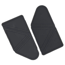 2 Pcs Silica Gel Black Truck Rail Cover for Chevy Colorado 2023-2026 Bed Rail Stake Pocket Cover