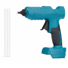 For 18V Lithium Battery Cordless Hot Glue Gun Temperature Adjustable Heavy Duty Glue Gun (No Battery)