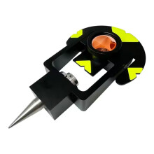 GMP101 Prism Replacement for Total Station Peanut All Metal Reflective Prism Set Surveying Instruments