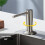 10 Oz. Chrome Kitchen Soap Dispenser - Easy Refill & 360 Swivel Spout 4