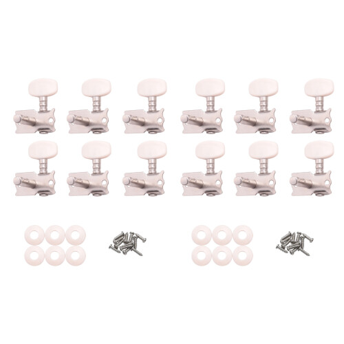 12pcs Acoustic Guitar String Tuning Peg Tuner Machine