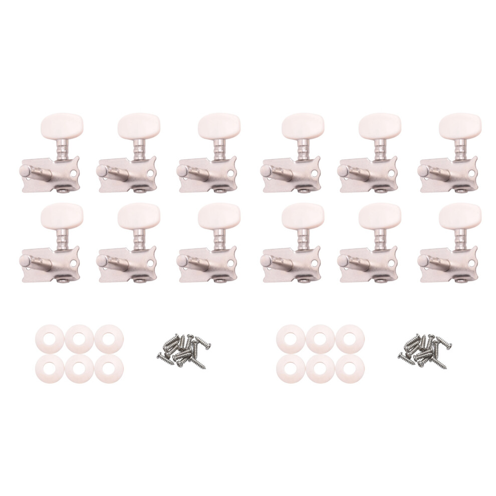 12Pcs Acoustic Guitar String Tuning Peg Tuner Machine 6134130634515