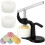 Bath Bomb Press Machine and Mold Set with Plastic Mold Bath Bomb Press Maker Easy to Use for Making Bath Bombs 8