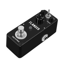 Gitarren-Effektpedal Overload, Distortion, Delay, Chor, Vibrato, Hall - Klassisches Gitarrenpedal LEF312