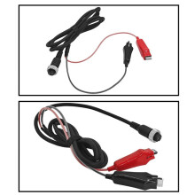 Cavo di Alimentazione Cavo di Alimentazione Batteria Linea di Collegamento Doppi Connettori per Mulinelli da Pesca per per 800-1200MJ