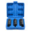Motorcycle Clutch Nut Disassemble Socket Set, Steel, 3 Sizes 3