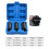 Motorcycle Clutch Nut Disassemble Socket Set, Steel, 3 Sizes 6