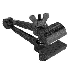 Morsa Portatile con Scanalature Antiscivolo, Pinza A Bocca Piatta con Serraggio Stabile, Utensile Fisso In Acciaio Fuso Regolabile, DIY