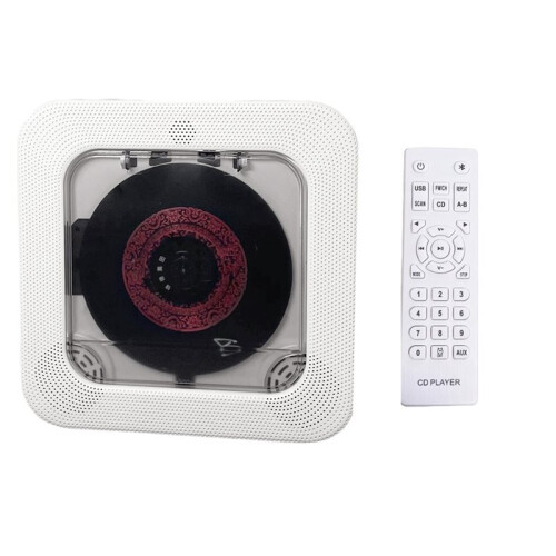 Portable CD Player  HiFi Speaker Players LED Screen CD Music Player with IR Remote Control
