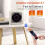 Portable CD Player  HiFi Speaker Players LED Screen CD Music Player with IR Remote Control 5